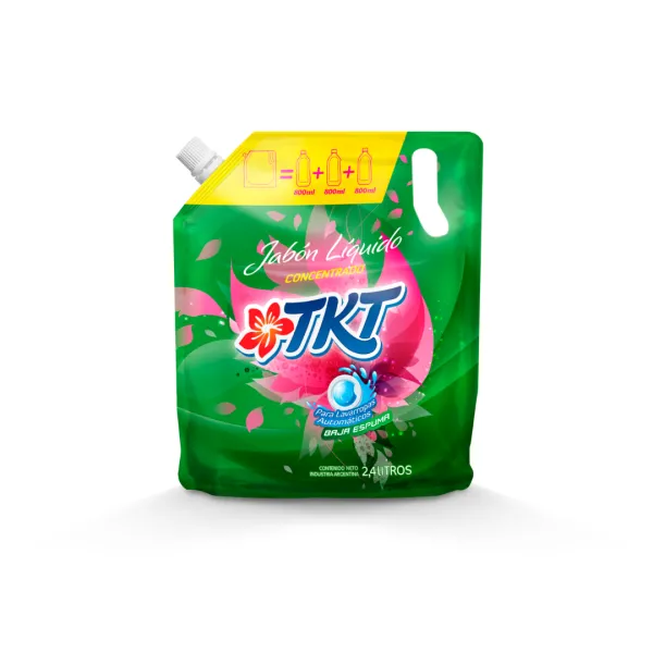 Jabón líquido TKT concentrado doypack 2,4 litros