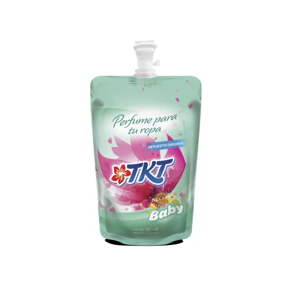 Perfume Textil TKT Repuesto Baby 250 ml – Fragancia suave para ropa