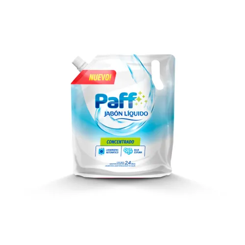 jabon liquido concentrado paff 2,4 litros doypack